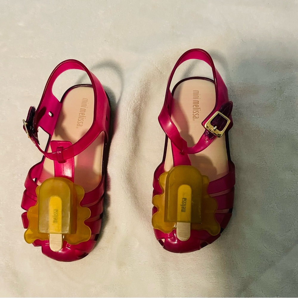 mini melissa kids sandal
